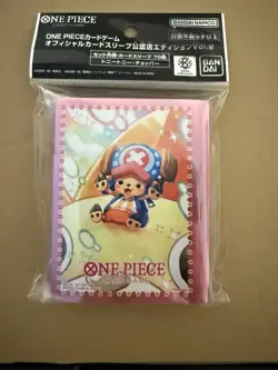 One Piece TCG: Official TCG+ Store Sleeves: Limited Edition V2: Tony Tony - Image 1