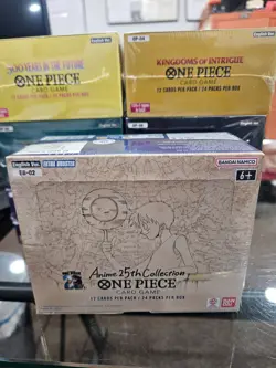 One Piece TCG EB-02 Anime 25th Collection Extra Booster Box English Sealed - Image 1