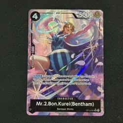 Mr 2 Bon Clay Bentham OP14-091 Alt Art One Piece Egghead English NM - Image 1
