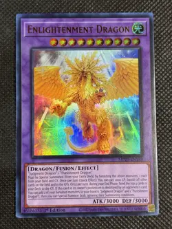 YuGiOh! - Enlightenment Dragon MP25-EN189 Ultra Rare 1st Edition Near Mint - Image 1