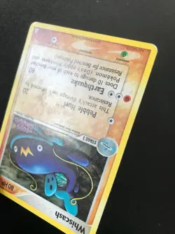 Whiscash 55/110 EX Holon Phantoms set 2006 Pokemon holo card MP - Image 3