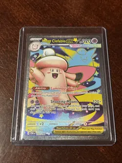 Pokemon Mega Clefable EX Full Art Holo Card 103/088 320 HP English - Image 2