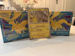 X2 Ascended Heroes Pokemon Center Etbs with Pikachu At Museum Promo Card - Image 1