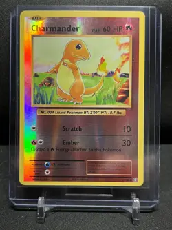 Charmander 9/108 Reverse Holo Pokemon 2016 XY Evolutions - LP - Image 1