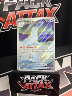 Pokemon TCG Phantasmal Flames Dewgong 097/094 Illustration Rare Full Art Holo - Image 1