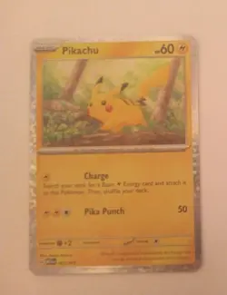 Pokemon Pikachu 002/015 McDonald's 2024 Promo (LP) - Image 2
