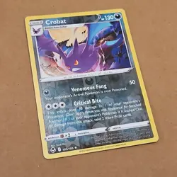 🌌 Pokemon Crobat Reverse Holo 105/195 Silver Tempest (NM) 🌌 TCG CCG - Image 2