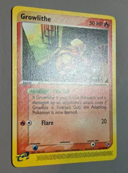Growlithe # 65/100 Common aus EX Sandsturm 2003 Pokemon EN N.Mint-Mint Vintage - Image 2