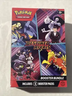 Pokemon TCG Scarlet & Violet Destined Rivals Booster Bundle Mew two New Sealed🔥 - Image 1