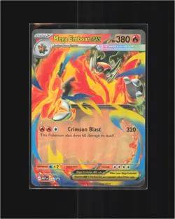 Mega Emboar ex 035 Holo Promo ME: Mega Evolution Promo Pokemon Near Mint - Image 1