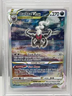 Darkrai VSTAR Full Art 2023 Pokemon SWSH Crown Zenith GG50/GG70 PSA 9 - Image 2
