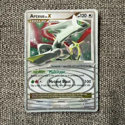 Pokemon ARCEUS LV.X 95/99 HOLO RARE | MP Moderate Play | Platinum Arceus | 2009 - Image 1