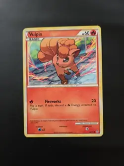 Vulpix Unleashed Pokemon TCG 68/95 HeartGold & SoulSilver Common - Image 1