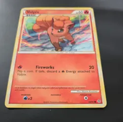Vulpix Unleashed Pokemon TCG 68/95 HeartGold & SoulSilver Common - Image 2