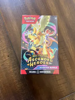2026 Pokemon TCG: Ascended Heroes Booster Bundle Box BRAND NEW SEALED! IN HAND! - Image 1