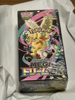 Pokemon Japanese Mega Dream Ex Booster Box with Shrink - US Seller - Image 1