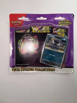 Pokemon TCG Ascended Heroes Tech Sticker Collection Gastly |BRAND NEW SEALED - Image 1