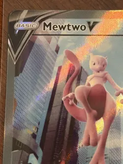 Mewtwo V (Alternate Full Art) 072/078 Pokemon GO Holo - Image 4