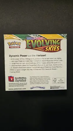 Pokemon TCG Sword & Shield Evolving Skies English Booster Box Sealed (1) - Image 2