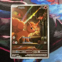 Pokemon TCG Vulpix 138/132 Illustration ME01 Mega Evolution - Image 1