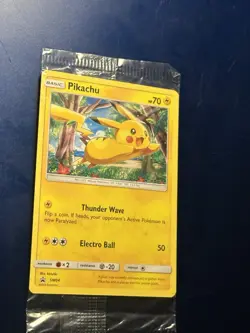 Pikachu Pokemon TCG Pokemon Promos SM04 Promo 2016 New in sealed pouch - Image 1