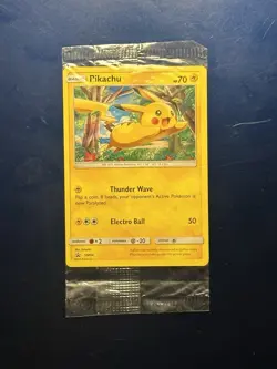 Pikachu Pokemon TCG Pokemon Promos SM04 Promo 2016 New in sealed pouch - Image 2