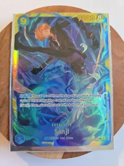 Sanji (OP06-119) (V.1) Englisch SEC Aus PRB02 One Piece TCG - Image 1