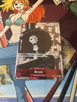 Brook OP01-022 One Piece Card Game 25th Anniversary Alt Art NM English - Image 1
