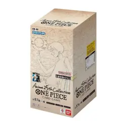 One Piece TCG Japanese Extra Booster Box Anime 25th Collection EB-02 - Image 1