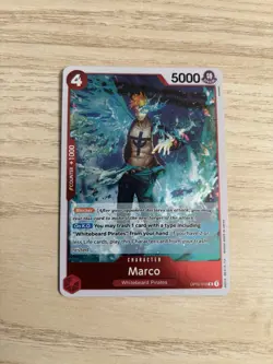 OP02-018 - Marco - Paramount War - One Piece Card Game TCG English Foil - Image 1