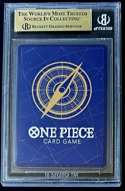 BGS 10 One Piece OP03-123 SEC Charlotte Katakuri Foil - English - PRB01 - Graded - Image 2