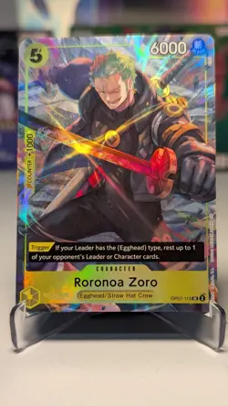 One Piece Card Game - Roronoa Zoro - OP07-113 - Promotion - Image 1