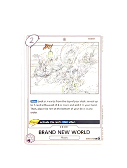 BRAND NEW WORLD EB02-040 Event Rare ONE PIECE Anime 25th Anniversary ENGLISH - Image 1