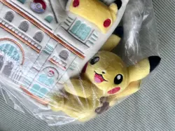 Pokemon Natural History Museum Pikachu at the Museum Promo Card, Plush & Ecology - Image 3