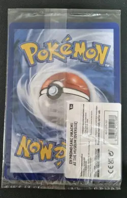 Jumbo Pikachu At The Museum Pokemon Card Black Star Promo In Original Sleeve x2 - Image 2