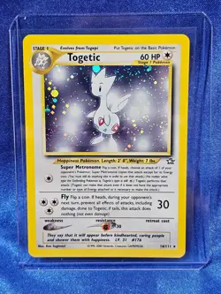 Pokemon TCG - Neo Genesis - Togetic #16/111 - Unlimited Holo Rare LP Card - Image 1