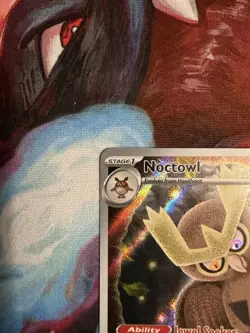 Noctowl 141 Sv: Scarlet & Violet Promo Card Illustration Rare NM - Image 2
