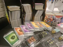 Pokemon Huge Lot 2000+ Cards Holos ETB Books Tins Dice Bulk Collection - Image 3