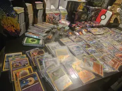 Pokemon Huge Lot 2000+ Cards Holos ETB Books Tins Dice Bulk Collection - Image 5