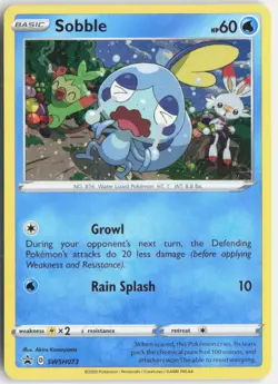 Sobble Promo Holo SWSH: Sword & Shield Promo Cards SWSH073 LP-NM - Image 1