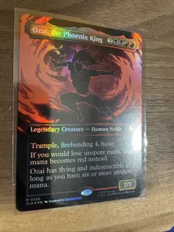 Ozai, the Phoenix King (0335) - Foil - Borderless MTG Avatar: The Last Airbender - Image 2