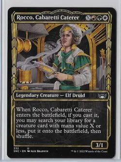 MTG Rocco, Cabaretti Caterer Showcase Streets of New Capenna (SNC) #332 Unplayed - Image 1
