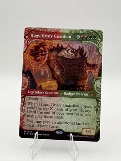 Hugs, Grisly Guardian (Showcase) M Bloomburrow 333 NM - Image 1