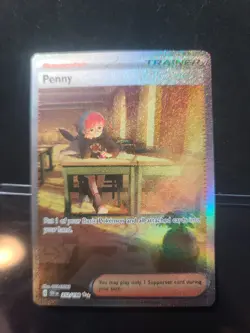 Pokemon TCG Scarlet & Violet Base Set Penny, Card 252/198, SV01 - Image 1