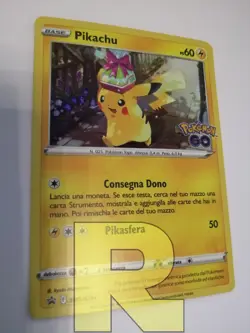 Pikachu ® Pokemon GO SWSH234 ® Promo Holo Foil ® Pokemon ® Italiano - Image 3