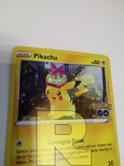Pikachu ® Pokemon GO SWSH234 ® Promo Holo Foil ® Pokemon ® Italiano - Image 5