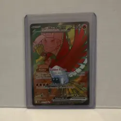 Ethan's Ho-Oh ex 209/182 Sv10 Ultra Rare Holo 230 HP Pokemon TCG - Image 1