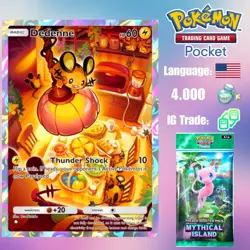 Dedenne - Mythical Island – Pokemon TCG Pocket – Fast Trade (ENG) - Image 1