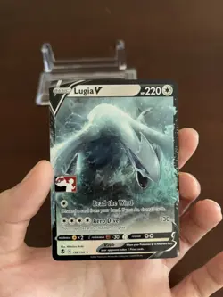 138/195 Lugia V Prize Pack Series Stamped Play Pokemon TCG Silver Tempest - NM! - Image 2