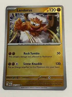 Landorus 041/088 • Reverse Holo • Pokemon TCG • Perfect Order • NM - Image 1
